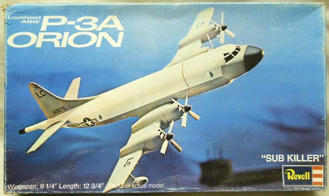 Revell 1/115 Lockheed ASW P-3A Orion, H163-200 plastic model kit